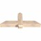 Ekena Millwork Eugene Smooth Timber Gable Bracket, Douglas Fir, 48"W x 20"H x 5 1/2"D x 5 1/2"F, 10/12 Pitch GBW048X20X0606EUG00SDF - alternate 3